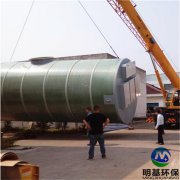 玻璃钢一体化预制泵站的